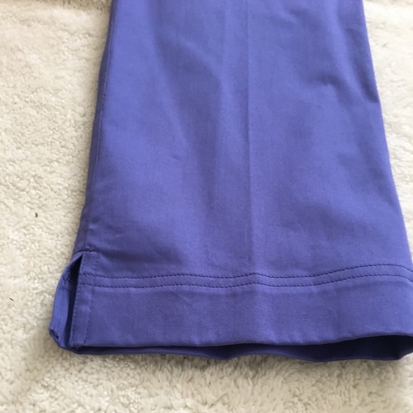 Debra Deroo purple pants, sz M, NWT $132.00 - Picture 2 of 8